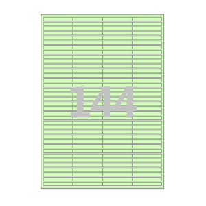 50 x 6 (mm) CL944G 연녹색 모조지