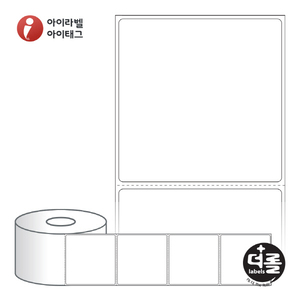 RS7373DT, 흰색 감열지, 73 x 73 (mm) , 지관: 40mm [500라벨/Roll]
