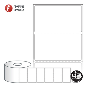 RS7040DT, 흰색 감열지, 70 x 40 (mm) , 지관: 40mm [750라벨/Roll]