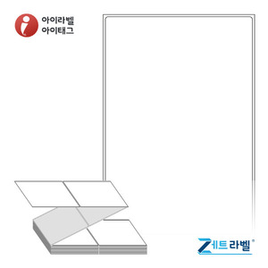 100 x 149 (mm) ZJ100149 흰색 모조(잉크젯 전용) [800라벨/Box]