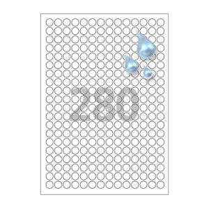 12 (mm) 원형 CJ680WU 흰색 PP 방수