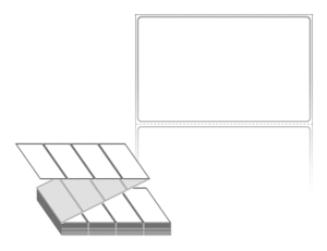 100 x 61 (mm) ZL10061DT 흰색 감열지 [2,000라벨/Box]