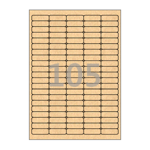 31 x 10 (mm) CL505KR 갈색 크라프트