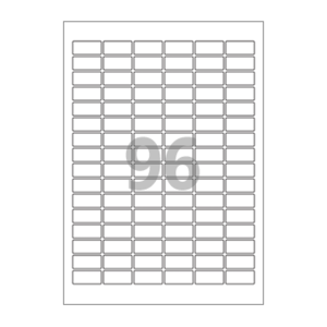 30 x 14 (mm) CL566 흰색모조지