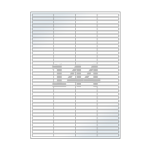 50 x 6 (mm) CL944LG 흰색 광택 아트지