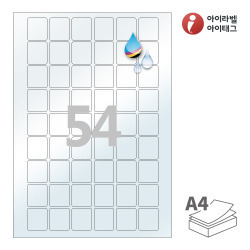 26 x 29.53 (mm) CJ554TU 반투명 방수 잉크젯