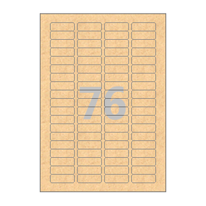 40 x 14 (mm) CL876KR 갈색 크라프트