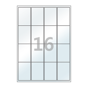 48.5 x 70 (mm) PL244 투명 라벨지키미