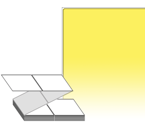 100 x 149 (mm) ZL100149YDT 노란색 감열지 [1,000라벨/Box]