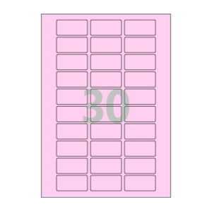 50 x 25 (mm) CL830P 분홍색 모조지