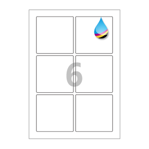 85 x 85 (mm) CJ823 흰색모조 잉크젯