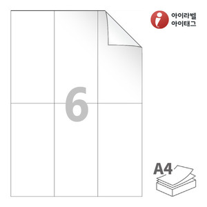 70 x 148.5 (mm) RV906 흰색 모조 시치미