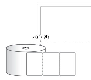 RS9061DT 라벨크기: 90 x 61 (mm) , 지관: 40mm [500라벨/Roll]