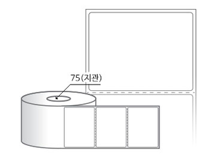 RL8561DT 라벨크기: 85 x 61 (mm) , 지관: 75mm [2,000라벨/Roll]
