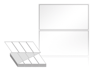 130 x 67 (mm) ZL13067LG 흰색 아트 광택지 [2,000라벨/Box]