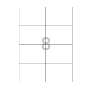 100x70mm TLS0081WKR(흰색 크라프트 잉크젯, 레이저 겸용)