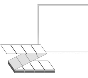 100 x 86 (mm) ZL10086DT 흰색 감열지 [2,000라벨/Box]