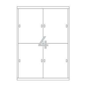 100 x 140mm TLH0042WP(흰색방수레이저)