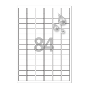 30 x 20 (mm) CL884MP 흰색 무광 방수
