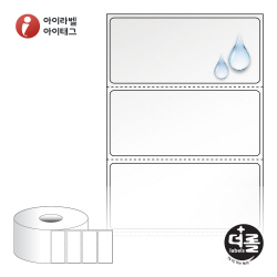 RS7031TPO, 투명(방수) PO, 70 x 30.5 (mm) , 지관: 40mm - 리본 필요  [1,500라벨/Roll]