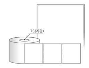 RL9082DT 라벨크기: 90 x 82 (mm) , 지관: 75mm [1,500라벨/Roll]