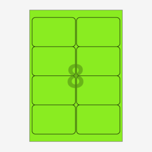 99.1 x 67.5 (mm) CL224TG 초록색 모조지