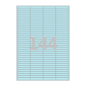 50 x 6 (mm) CL944B 하늘색 모조지