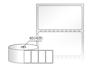 RS6535LG(아트지) 라벨크기: 65 x 35 (mm) , 지관: 40mm [1,500라벨/Roll]