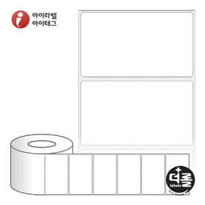 RL9052DT, 흰색 감열지, 90 x 52 (mm) , 지관: 75mm [2,000라벨/Roll]