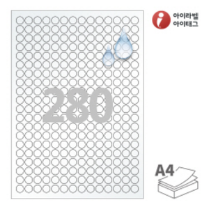 CL680TT, 투명(25μm) 방수 레이저, Φ12 (mm) 원형