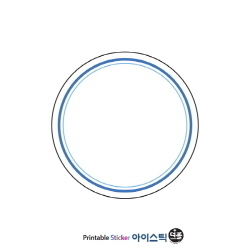 STRS3030D004PP (40지관), 흰색(방수) PP, Φ30 (mm) 원형 - 1,000라벨/Roll(리본필요)