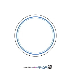 STRS3030D004PP (40지관), 흰색(방수) PP, Φ30 (mm) 원형 - 1,000라벨/Roll(리본필요)