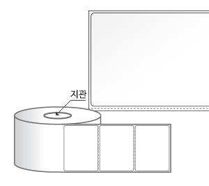RL8060LG(아트지) 라벨크기: 80 x 60 (mm) , 지관: 75mm [2,000라벨/Roll]