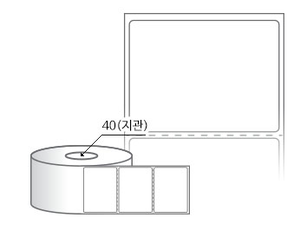 RS7052DT 라벨크기: 70 x 52 (mm) , 지관: 40mm [500라벨/Roll]