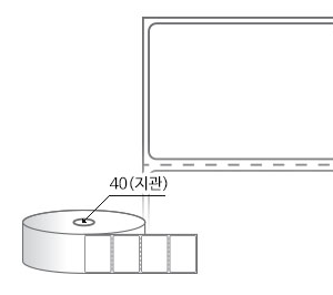 RS5035DT 라벨크기: 50 x 35 (mm) , 지관: 40mm [750라벨/Roll]