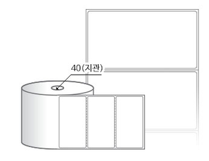 RS10052DT (40지관), 흰색 감열라벨, 100 x 52 (mm) [500라벨/Roll]