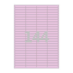 50 x 6 (mm) CL944P 분홍색 모조지