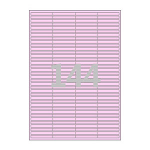 50 x 6 (mm) CL944P 분홍색 모조지