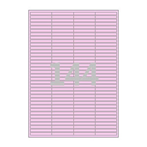 50 x 6 (mm) CL944P 분홍색 모조지