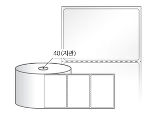 RS9061LG(아트지) 라벨크기: 90 x 61 (mm) , 지관: 40mm [1,000라벨/Roll]