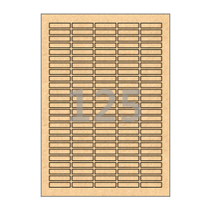 34 x 8 (mm) CL552KR 갈색 크라프트