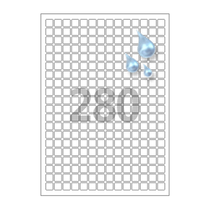 12 x 12 (mm) CJ880WU 흰색 PP 방수
