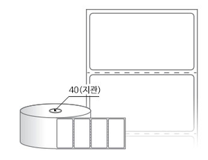 RS6535DT 라벨크기: 65 x 35 (mm) , 지관: 40mm [750라벨/Roll]