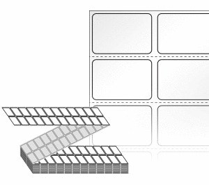 30 x 20 (mm) ZL030020LG 흰색 아트 광택지 [12,000라벨/Box]