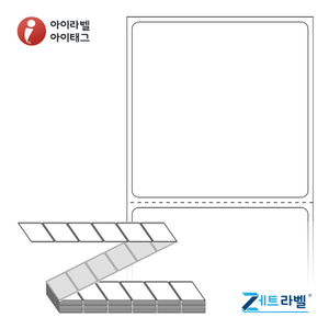 ZL5252DT, 흰색 감열지, 52 x 52 (mm) [3,000라벨/Box]