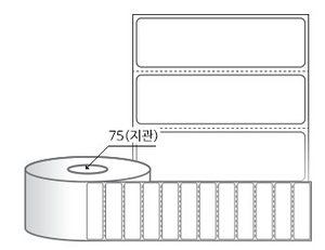 RL7020DT(감열지) 라벨크기: 70 x 20 (mm), 지관: 75mm [5,000라벨/Roll]
