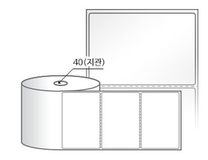 RS10067LG(아트지) 라벨크기: 100 x 67 (mm) , 지관: 40mm [1,000라벨/Roll]