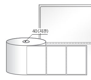 RS10067LG(아트지) 라벨크기: 100 x 67 (mm) , 지관: 40mm [1,000라벨/Roll]