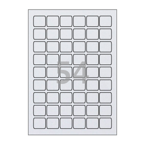 26 x 29.53 (mm) CL554SL 은색 광택 레이저