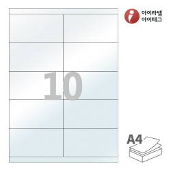 PL925, 투명 라벨지키미, 105 x 55 (mm)